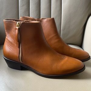 J Crew Brown Booties